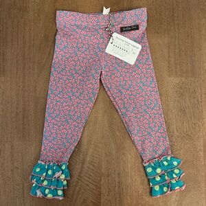 Matilda Jane Dazzling Potion Leggings Girls 2T NWT Ruffle Pants